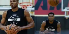 A poche ore dal training camp Antetokounmpo &egrave; gi&agrave; sul parquet con gli Heat