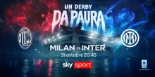 Serie A, un derby 'da paura': Milan-Inter &egrave; su Sky