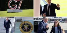G7, da Trump a Meloni: i leader mondiali arrivano a Evian. FOTO