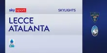 Lecce-Atalanta 0-3: gol e highlights
