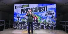 Pontida, Salvini: la Lega vince solo se forte e unita