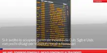 Milano, sciopero generale: disagi contenuti ai trasporti