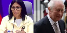 Sisma Venezuela, Delcy Rodriguez chiede a Re Carlo restituzione oro