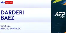 Darderi-Baez: highlights Atp Santiago