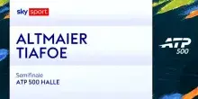 Tiafoe-Altmaier: highlights Atp Halle