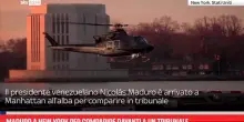 Maduro a New York per comparire davanti a un tribunale