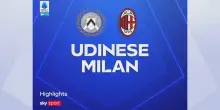 Udinese-Milan 0-2: gol e highlights