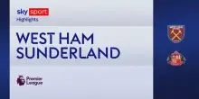 West Ham-Sunderland 3-1: gol e highlights