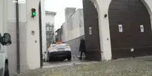 Garlasco, l'arrivo di Marco Poggi in Procura a Pavia