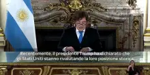 Milei sulle Malvinas: 'Gli Usa sanno che l'Argentina &egrave; un partner affidabile'