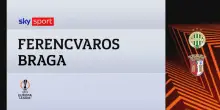 Ferencvaros-Braga 2-0: gol e highlights