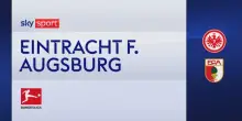 Eintracht-Augsburg 1-0: gol e highlights