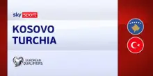 Kosovo-Turchia 0-1: gol e highlights