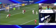 Parma-Roma, il rigore assegnato per il fallo su Rensch