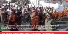 Usa, monaci completano la &ldquo;Walk for Peace&rdquo; a Washington