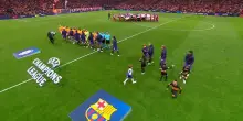 Galatasaray-Barcellona, le mascotte 'a caccia' di Yamal