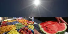 Cosa mangiare con il caldo, i cibi da scegliere a tavola