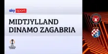 Midtjylland-Dinamo Zagabria 2-0: gol e highlights