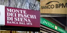 Banche, Intesa Sanpaolo lancia offerta pubblica d'acquisto su Mps
