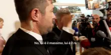 George Clooney: 'Come Mastroianni? No, lui &egrave; il massimo'. VIDEO