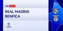 Real Madrid-Benfica 2-1: il video dei gol