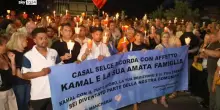 Triplice omicidio a Roma fiaccolata a Casalotti