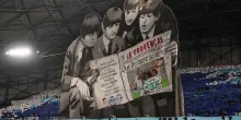 Marsiglia, in curva ecco... i Beatles: cosa vuol dire la coreografia. VIDEO