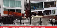 California, allarme per mare mosso e possibili inondazioni