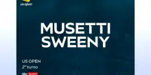 Musetti-Sweeny: highlights US Open