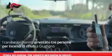 Terra dei Fuochi, tre arresti per roghi di rifiuti