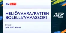 Bolelli/Vavassori-Heliovaara/Patten: highlights Atp Miami