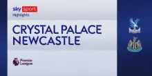 Crystal Palace-Newcastle 2-1: gol e highlights
