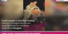 Cyndi Lauper e Jennifer Hudson con i Muppet