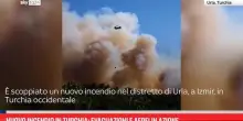 Nuovo incendio in Turchia: evacuazioni e aerei in azione