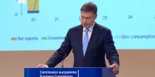 Ue, Dombrovskis: export tiene, ma crescita Ue passa da Ue