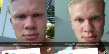 Haaland torna su Snapchat dalle vacanze: 'Ho il cervello fritto'