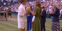 Sinner vince Wimbledon: la premiazione