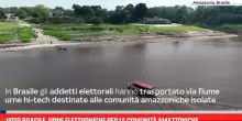 Voto Brasile, urne elettroniche per le comunit&agrave; amazzoniche