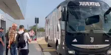 Juventus in partenza per Basilea: il video