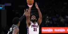 Embiid c'&egrave;: a Memphis sfiora la tripla doppia con 34 punti, 10 rimbalzi e 8 assist