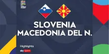 Slovenia-Macedonia del Nord 2-0: gol e highlights