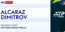 Alcaraz-Dimitrov: highlights Atp Indian Wells