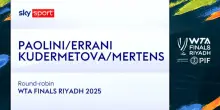 Paolini/Errani-Kudermetova/Mertens: highlights Wta Finals