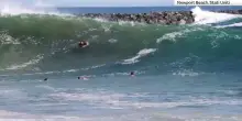 Uragano Marie, onde giganti sulle coste della California