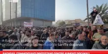 Baghdad, commercianti protestano contro aumenti doganali