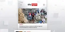 I titoli di Sky Tg24, edizione delle 19