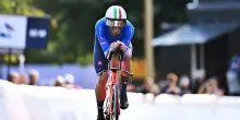 Europei, crono: Ganna argento dietro Evenepoel