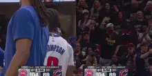 Ausar Thompson domina in difesa ma esce per falli: i tifosi di Cleveland esultano