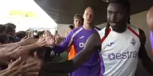 Fiorentina, raduno aperto ai tifosi. VIDEO
