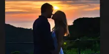 Michelle Hunziker pubblica romantica foto con Giulio Berruti